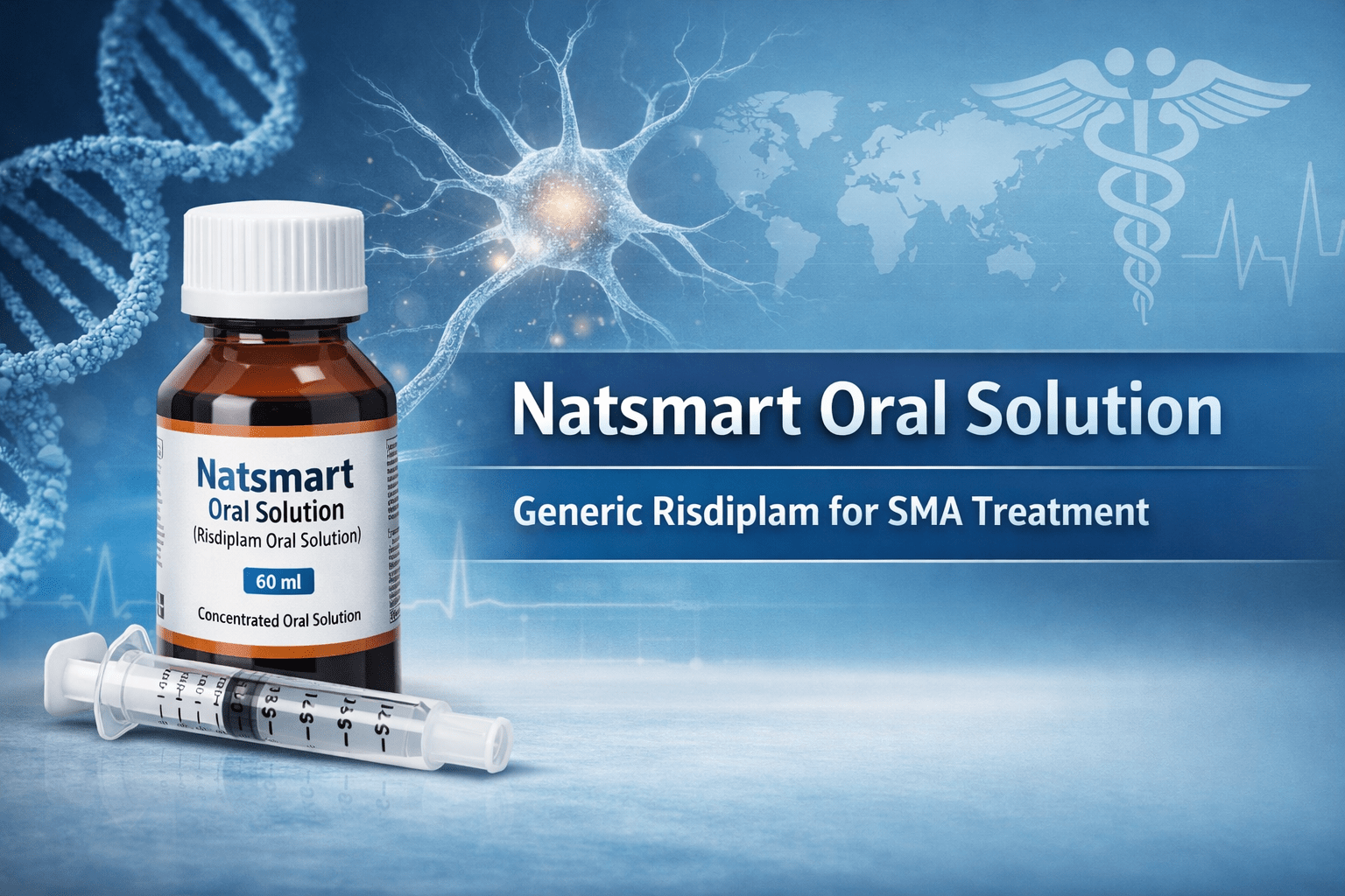 Natsmart Oral Solution (Generic Risdiplam): Expanding Access to SMA Treatment Worldwide