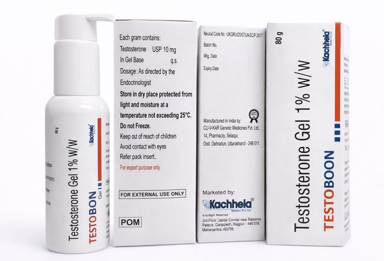 Testoboon Gel 1% Testosterone 80gm