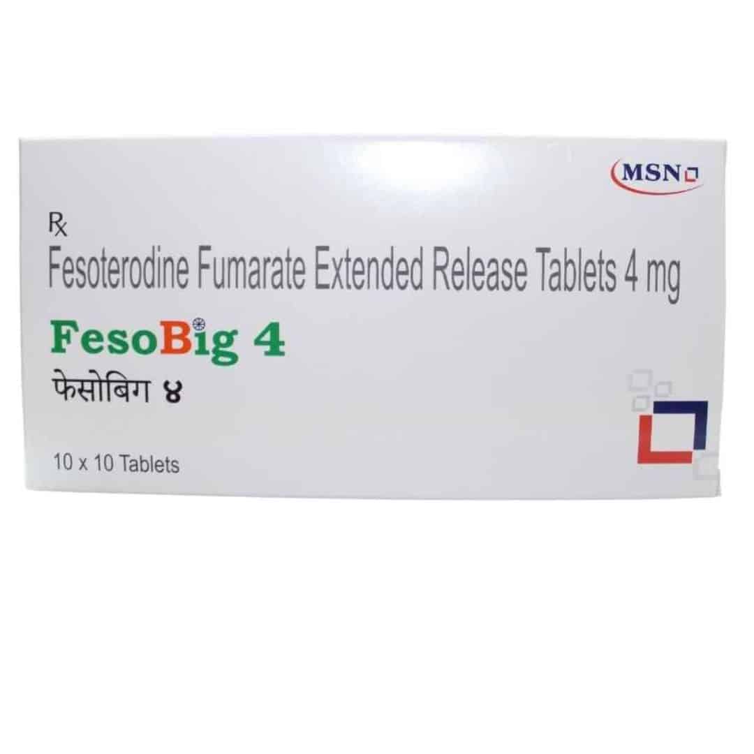 Fesoterodine 4mg Tablet