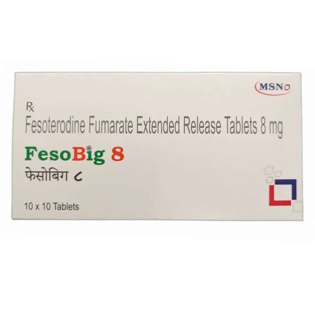 Fesoterodine 8mg Tablet