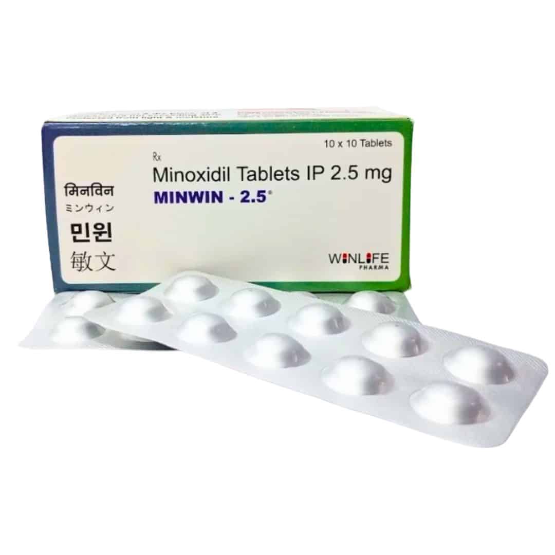 Minoxidil 2.5mg Tablets