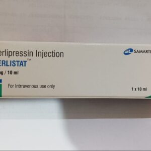 Terlistat 1 mg (Terlipressin) injection for treatment of esophageal varices and kidney failure. Available for secure cold-chain shipping to the USA, UK, and UAE