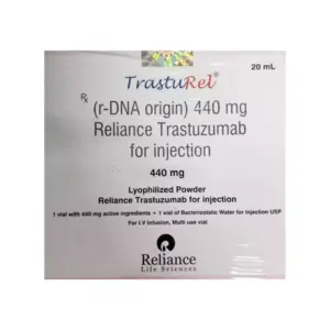 Trasturel 440 mg trastuzumab injection HER2 cancer treatment vial