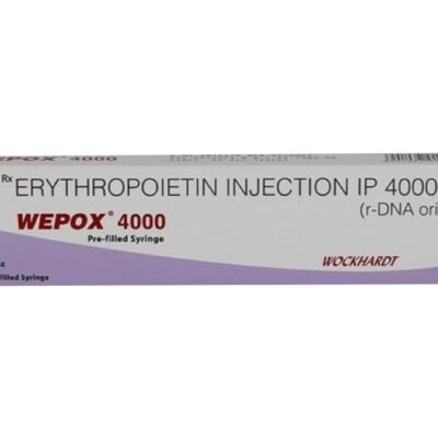 Wepox 4000 IU injection for anemia treatment. Available for express cold-chain shipping to the USA, UK, and UAE