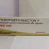 Wepox 5000 IU (Erythropoietin Alfa) injection for the treatment of anemia. Available for secure cold-chain shipping to the USA, UK, and UAE.
