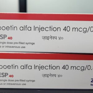 Zynesp 40mcg Injection Darbepoetin Alfa anemia treatment vial