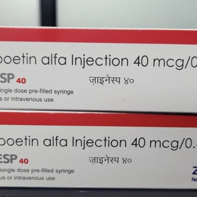 Zynesp 40mcg Injection Darbepoetin Alfa anemia treatment vial