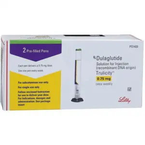 Trulicity 0.75mg dulaglutide pre filled pen diabetes injection