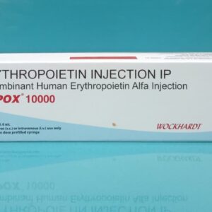 Wepox 10000 IU (Erythropoietin Alfa) injection by Wockhardt. Available for secure cold-chain shipping to the USA, UK, and UAE