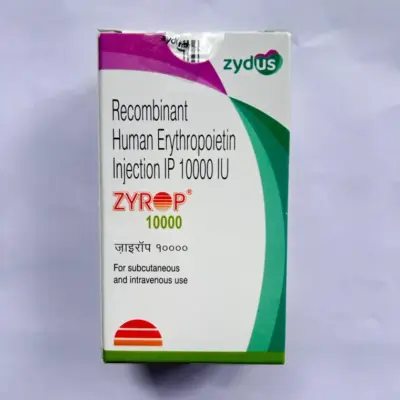 Zyrop 10000 IU erythropoietin alfa injection