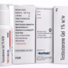 Testoboon Gel 1% (Testosterone) 80gm tube for topical hormone replacement therapy. Available for shipping to USA, UK, and UAE