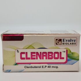 Clenabol 40 mcg (Clenbuterol) tablets for respiratory support and thermogenic fat loss. Available for shipping to USA, UK, and UAE