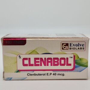 Clenabol 40 mcg (Clenbuterol) tablets for respiratory support and thermogenic fat loss. Available for shipping to USA, UK, and UAE