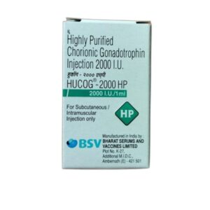 HCG 2000 IU Injection Human Chorionic Gonadotropin Maintenance Dose for Male Hypogonadism Luteal Phase Support and PCT Post-Cycle Therapy