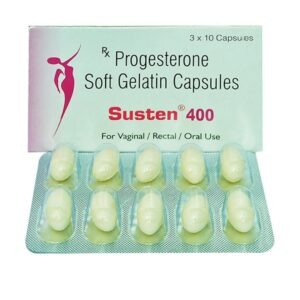 Progesterone 400mg Micronized Soft Gel Capsules Blister Pack – High Potency Bioidentical IVF and HRT Support