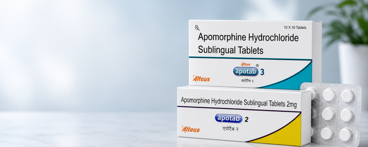 APOMORPHINE TABELTS NOW AVAILABLE