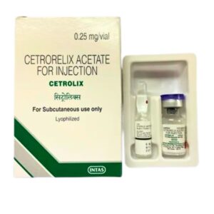 Cetrorelix 0.25mg Injection Kit – Generic Cetrotide Vials and Pre-filled Syringes for IVF Protocol