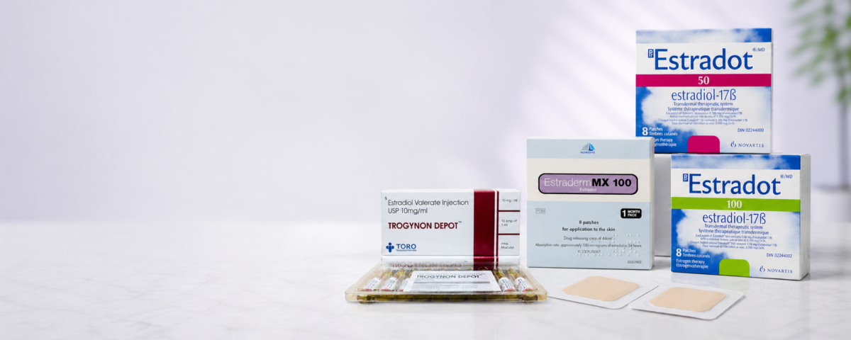 ESTRADIOL TABLETS, SHOTS & PATCHES