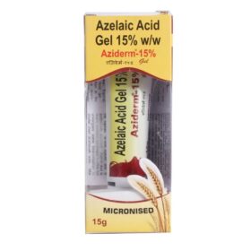 Azelaic Acid 15% Gel generic Finacea 15 for Rosacea Acne Redness and Post Acne Hyperpigmentation aziderm
