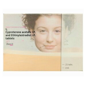 Diane 35 Tablet for PCOS Hormonal Acne Hirsutism and Androgen Excess BOX