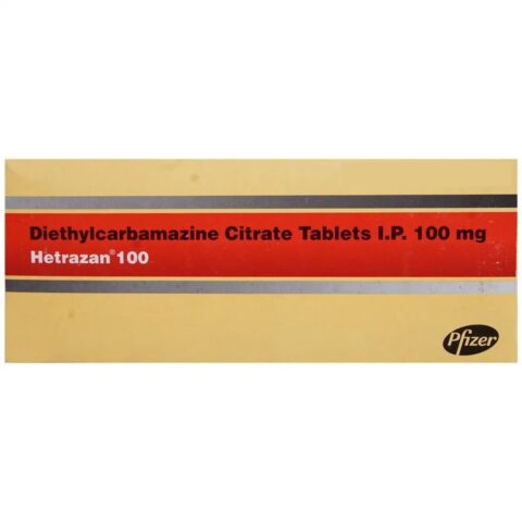 Diethylcarbamazine 100mg Tablet