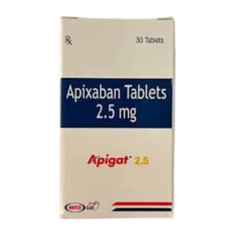 Apixaban 2.5mg Tablet