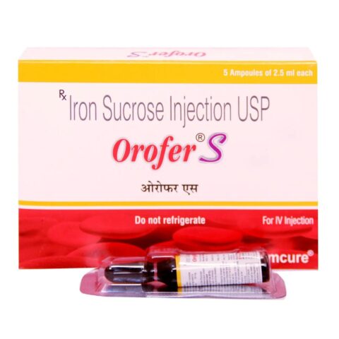 Iron Sucrose 50mg 2.5ml Injection