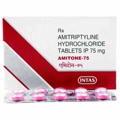 Amitriptyline 75mg Tablet